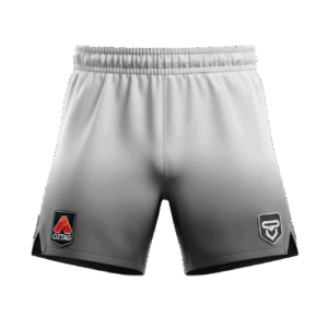 White Oztag Shorts Gradient Design image 0